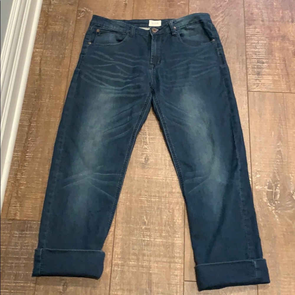 Hudson distressed wash jeans teen Size 20 waist 33